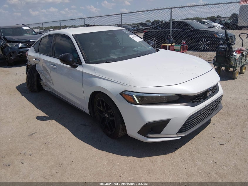 2022 HONDA CIVIC SPORT | 19XFL2H85NE024865 | UPCARS