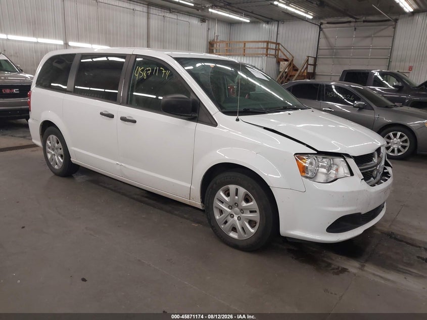 2019 DODGE GRAND CARAVAN SE | 2C4RDGBG0KR585945 | UPCARS