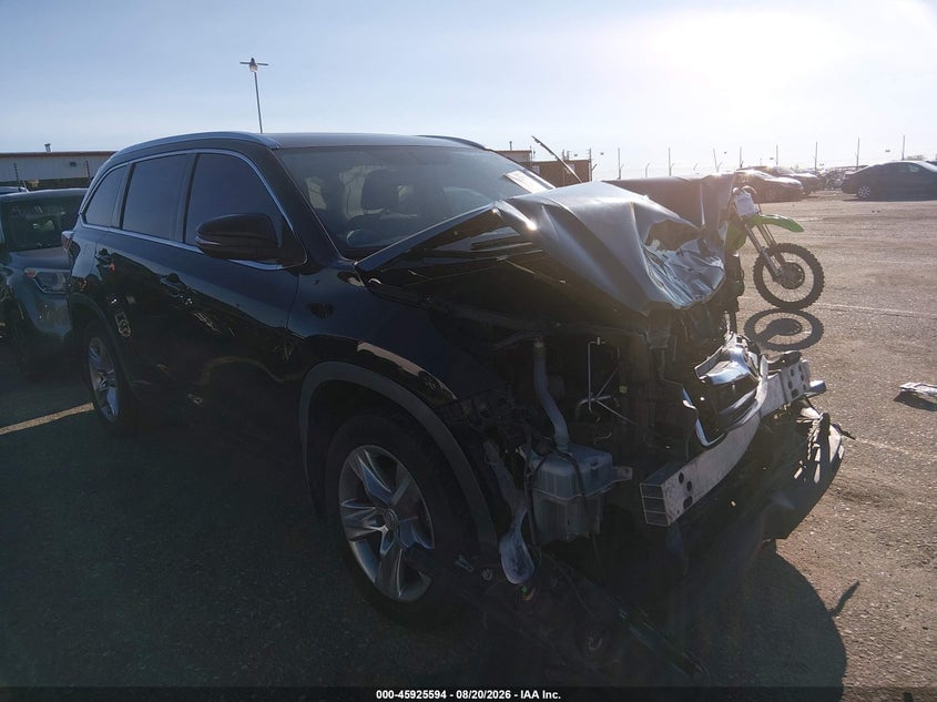 2014 TOYOTA HIGHLANDER LIMITED V6 | 5TDDKRFH9ES024346 | UPCARS