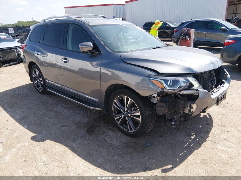 2017 NISSAN PATHFINDER PLATINUM | 5N1DR2MN0HC631068 | UPCARS