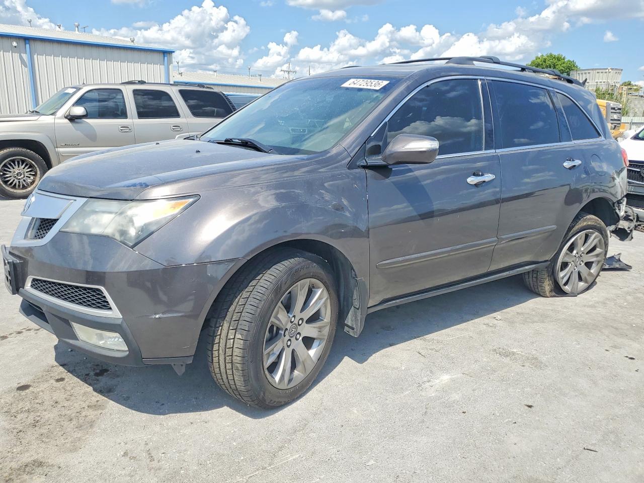 2011 ACURA MDX ADVANCE | 2HNYD2H56BH537614 | UPCARS