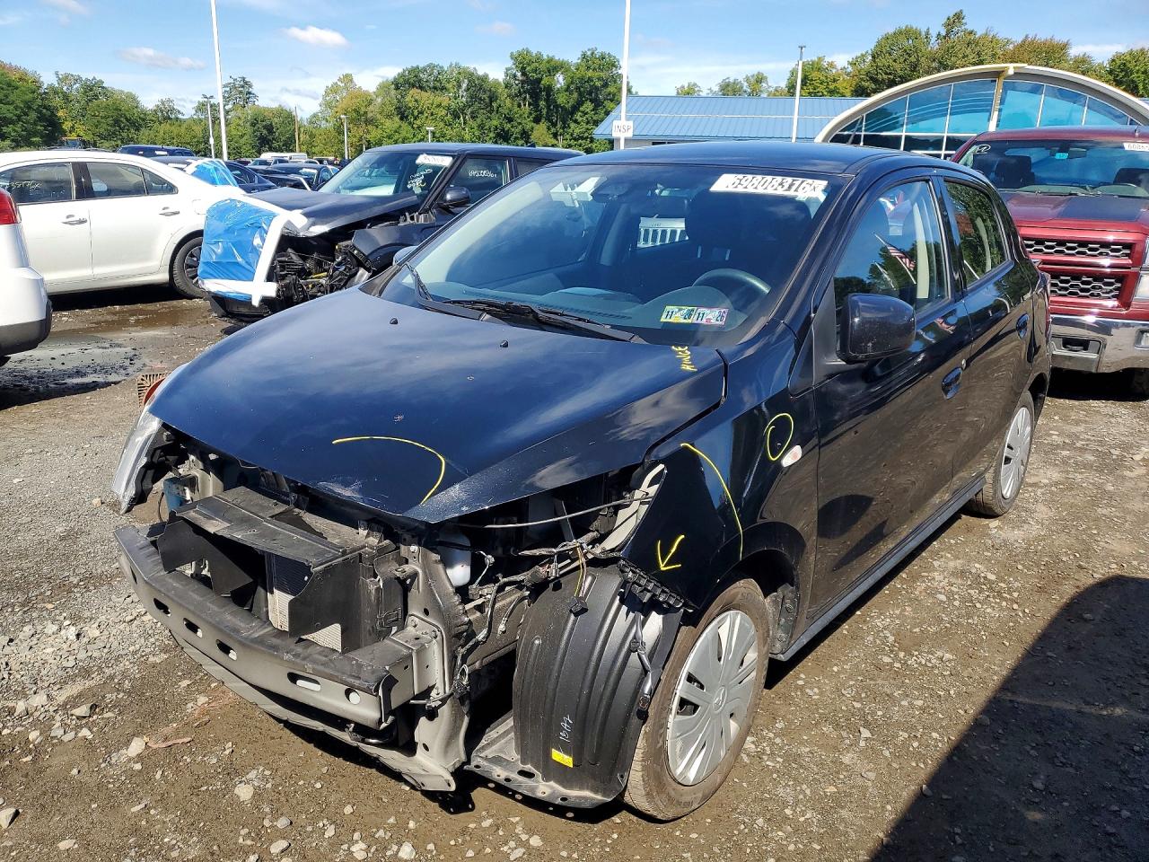 2024 MITSUBISHI MIRAG ES | ML32AUHJ9RH019772 | UPCARS
