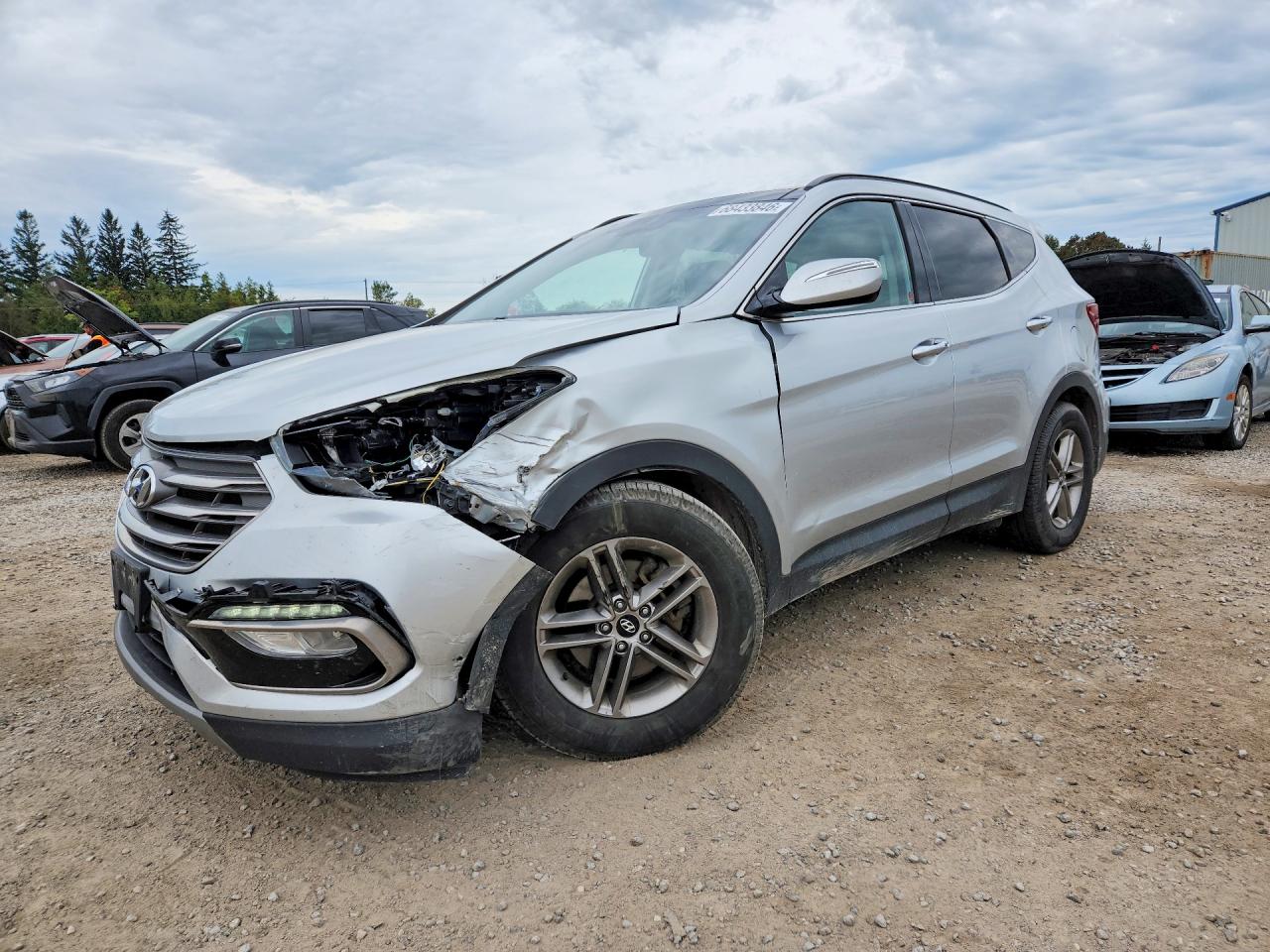 2017 HYUNDAI SANTA FE 2.4L | 5XYZUDLB3HG474983 | UPCARS