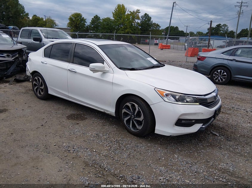 2016 HONDA ACCORD EX-L | 1HGCR2F86GA017077 | UPCARS