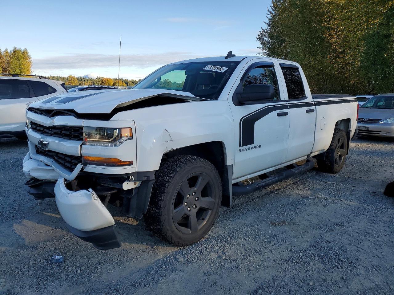 2018 CHEVROLET SILVERADO K1500 CUSTOM | 1GCVKPECXJZ124088 | UPCARS