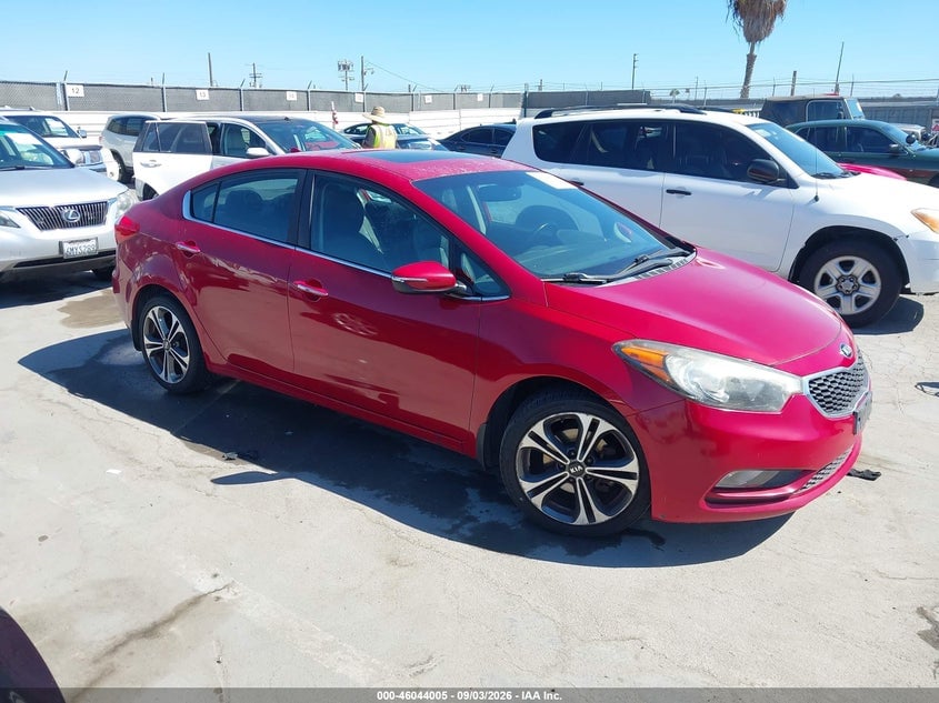 2014 KIA FORT EX | KNAFZ4A86E5104804 | UPCARS