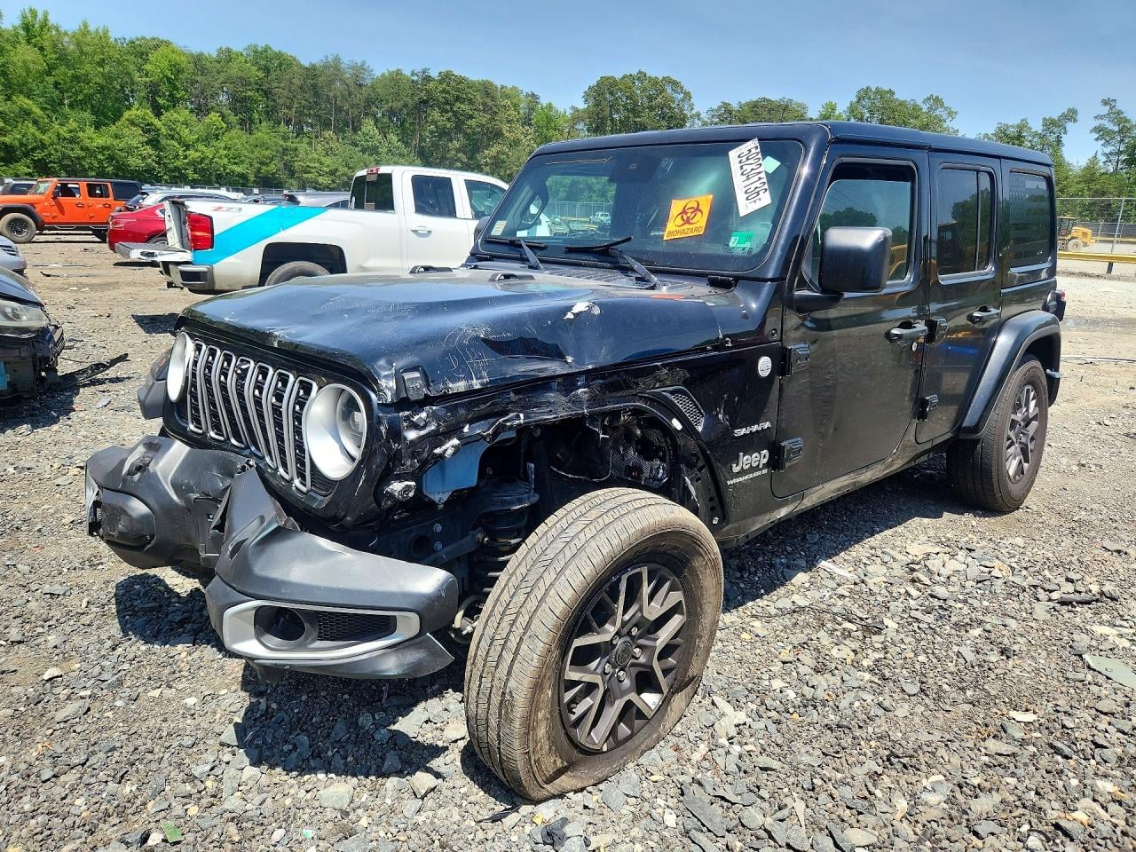2024 JEEP WRANGLER SAHARA | 1C4PJXEG4RW328168 | UPCARS