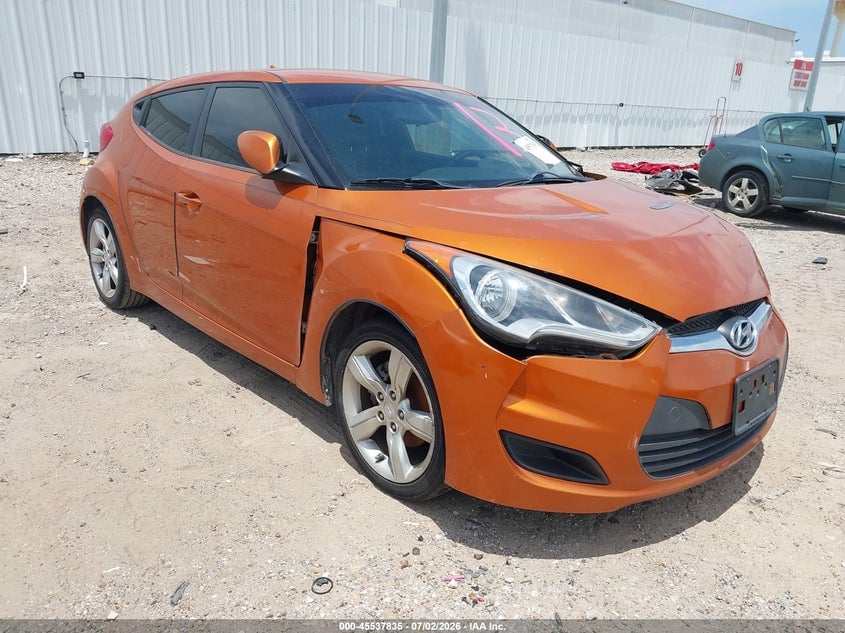 2012 HYUNDAI VELOSTER BASE W/BLACK | KMHTC6AD4CU080811 | UPCARS