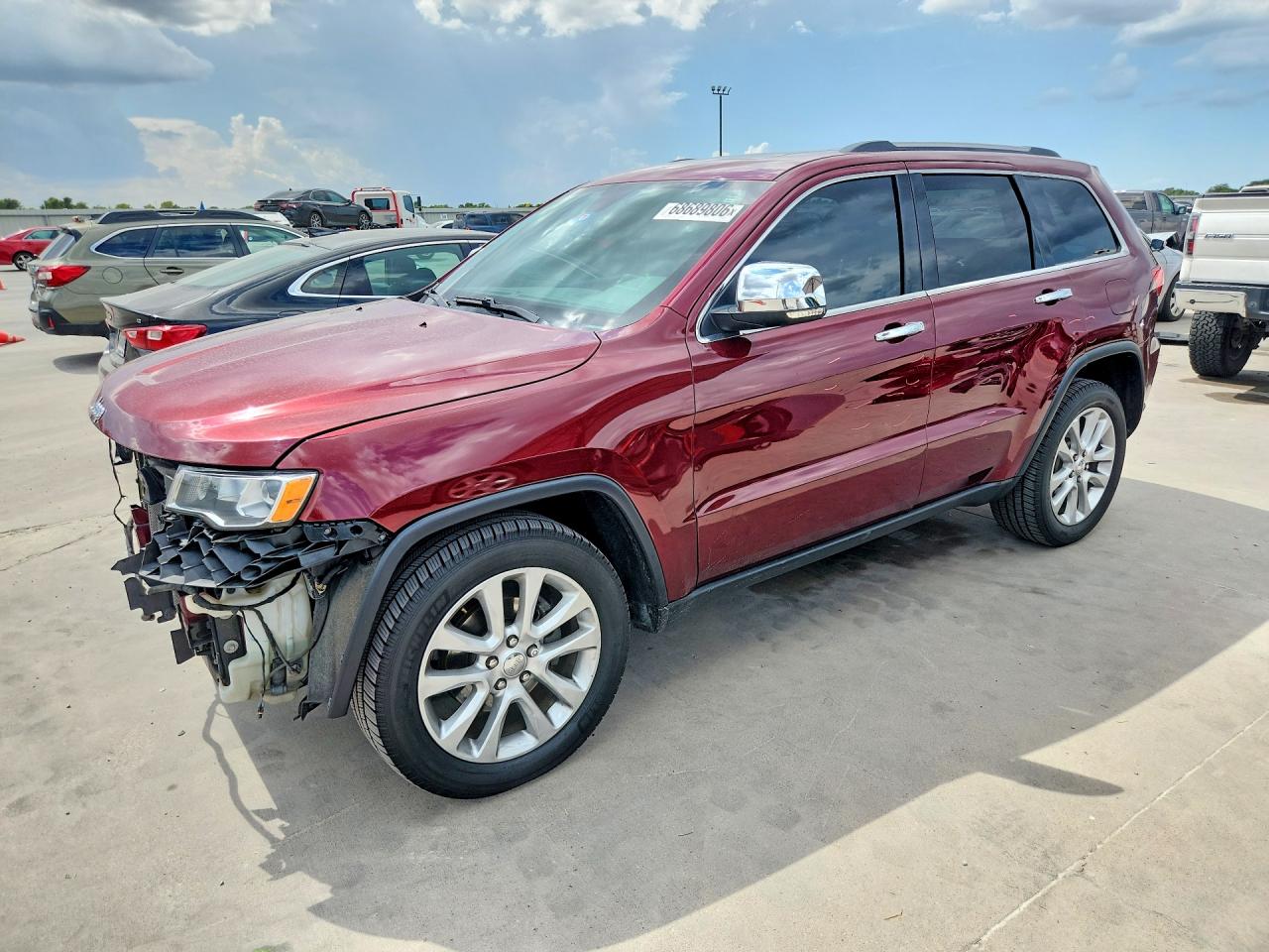 2017 JEEP GRAND CHER LIMITED | 1C4RJFBG8HC603421 | UPCARS