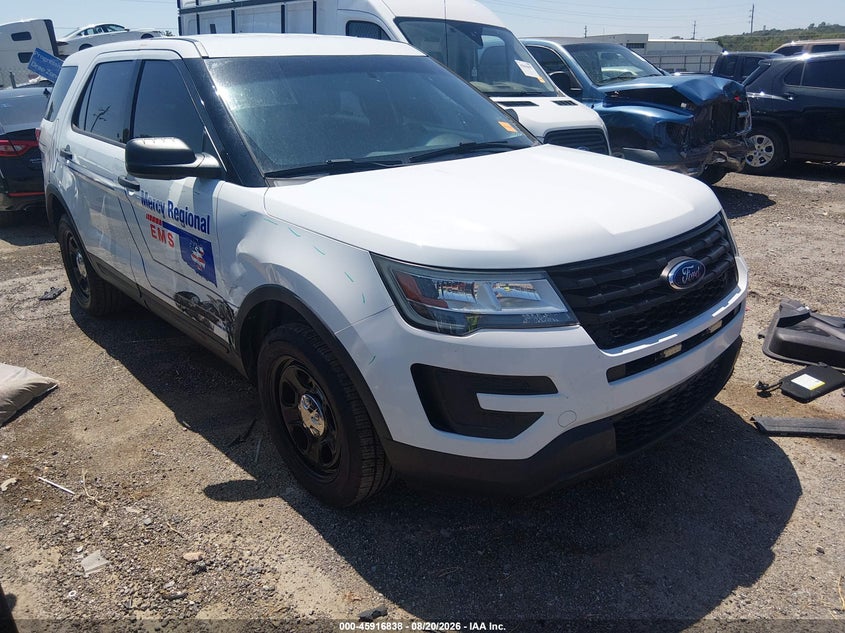 2018 FORD POLICE INTERCEPTOR UTILITY | 1FM5K8AR6JGC56398 | UPCARS