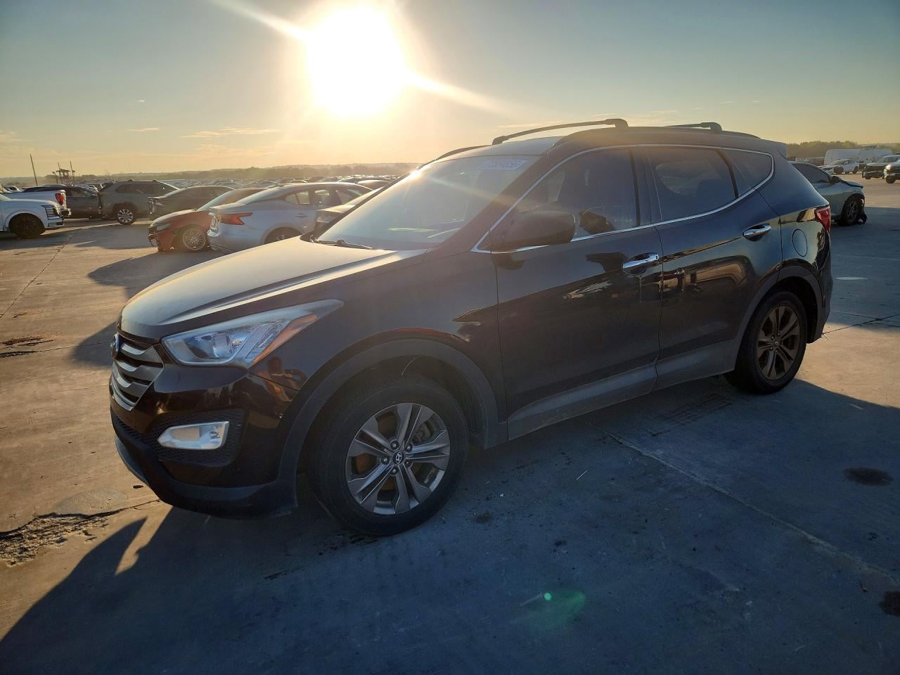 2014 HYUNDAI SANTA FE 2.4L | 5XYZU3LB5EG158510 | UPCARS