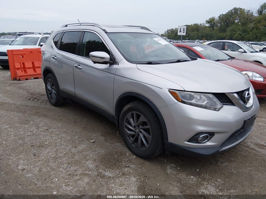 2016 NISSAN ROGUE SL | 5N1AT2MV2GC744104 | UPCARS