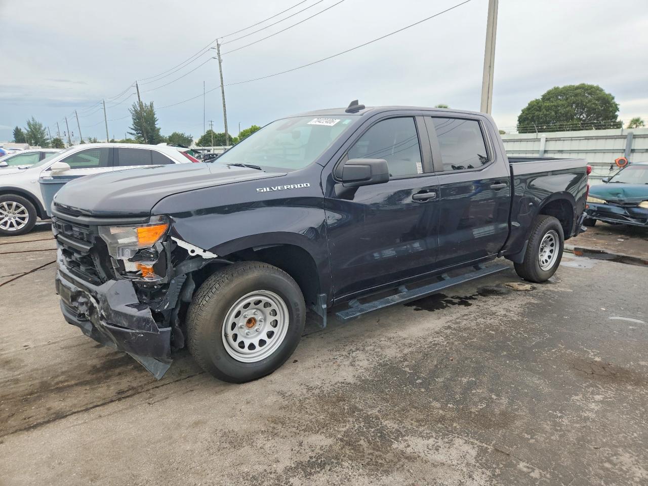 2022 CHEVROLET SILVERADO C1500 CUSTOM | 1GCPABEK7NZ632787 | UPCARS