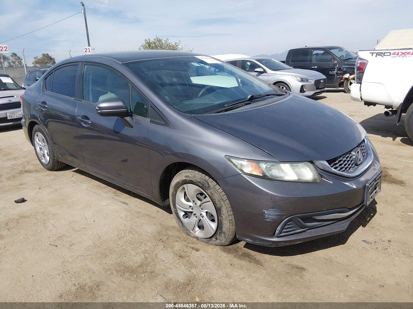 2014 HONDA CIVIC LX | 19XFB2F51EE247934 | UPCARS