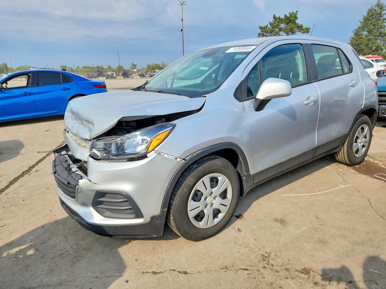 2018 CHEVROLET TRAX LS | KL7CJKSB4JB710641 | UPCARS