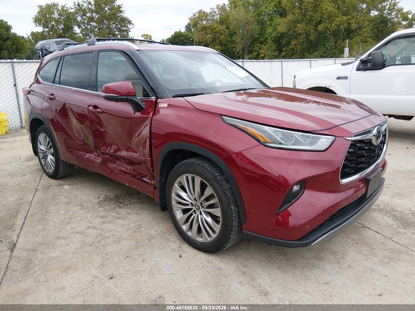 2023 TOYOTA HIGHLANDER PLATINUM | 5TDKDRAH7PS044400 | UPCARS