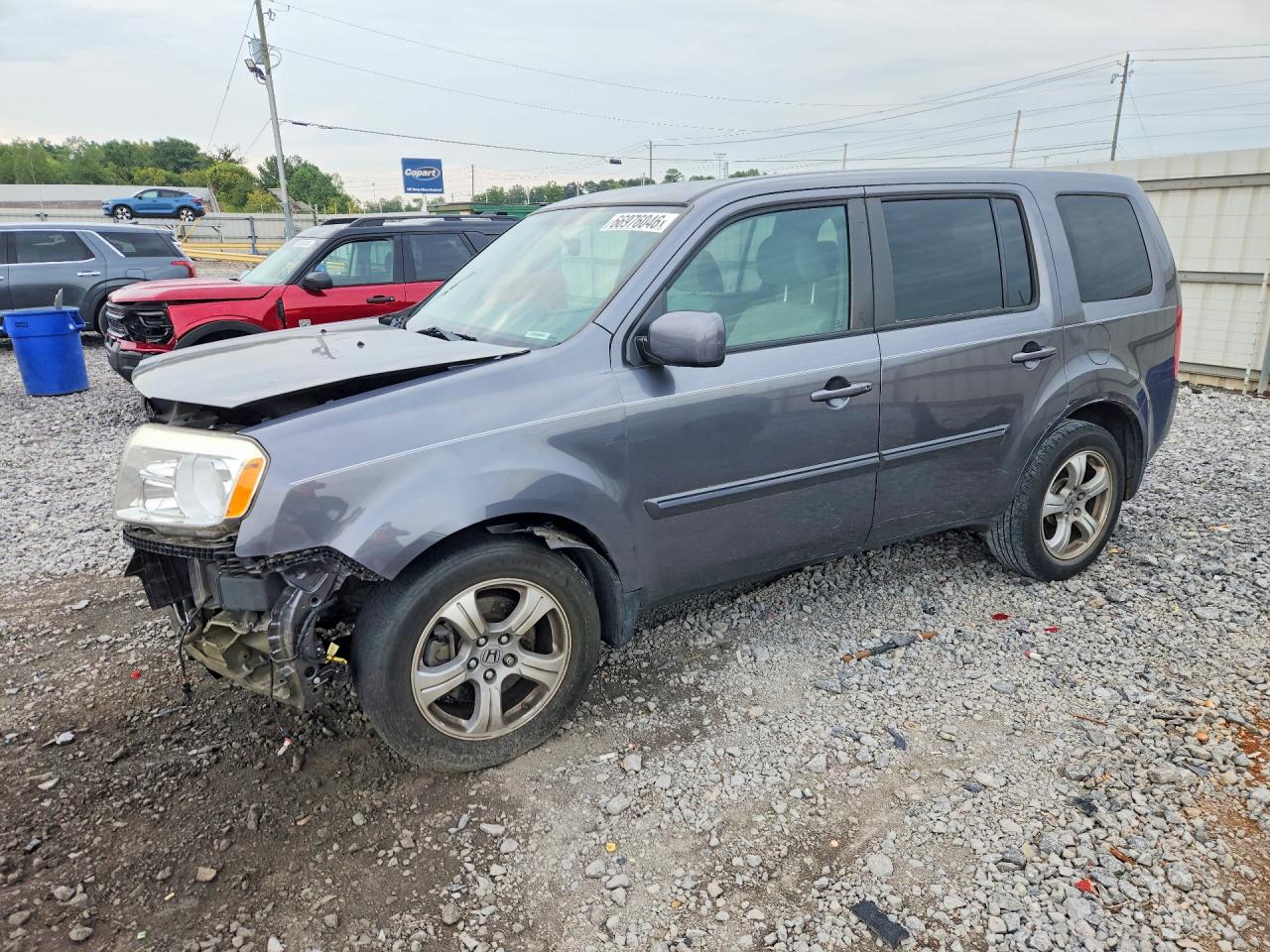 2015 HONDA PILOT EX | 5FNYF3H40FB004618 | UPCARS
