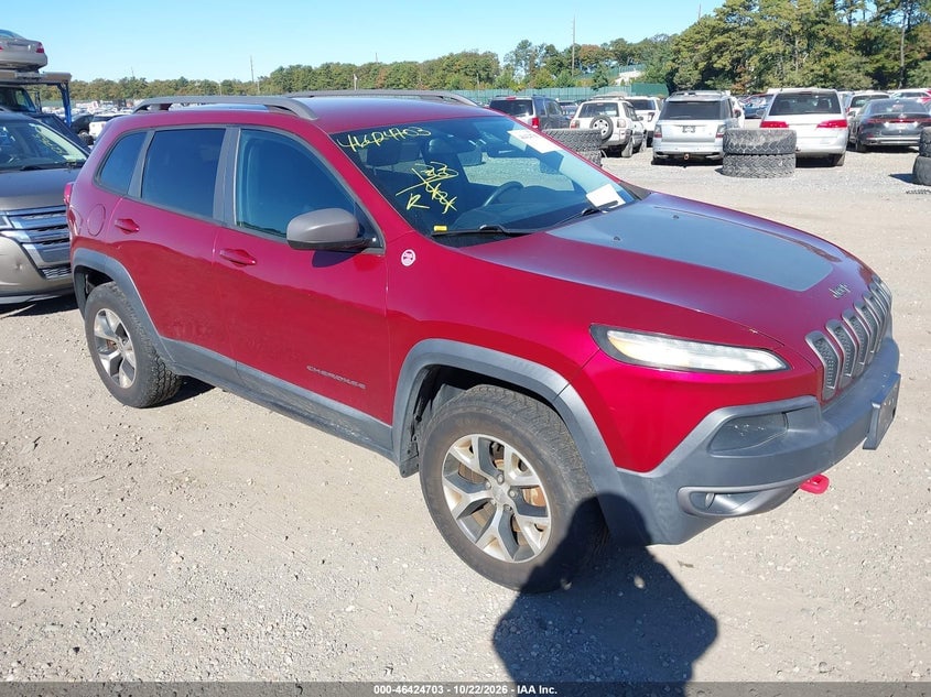2014 JEEP CHEROKEE TRAILHAWK | 1C4PJMBSXEW159243 | UPCARS