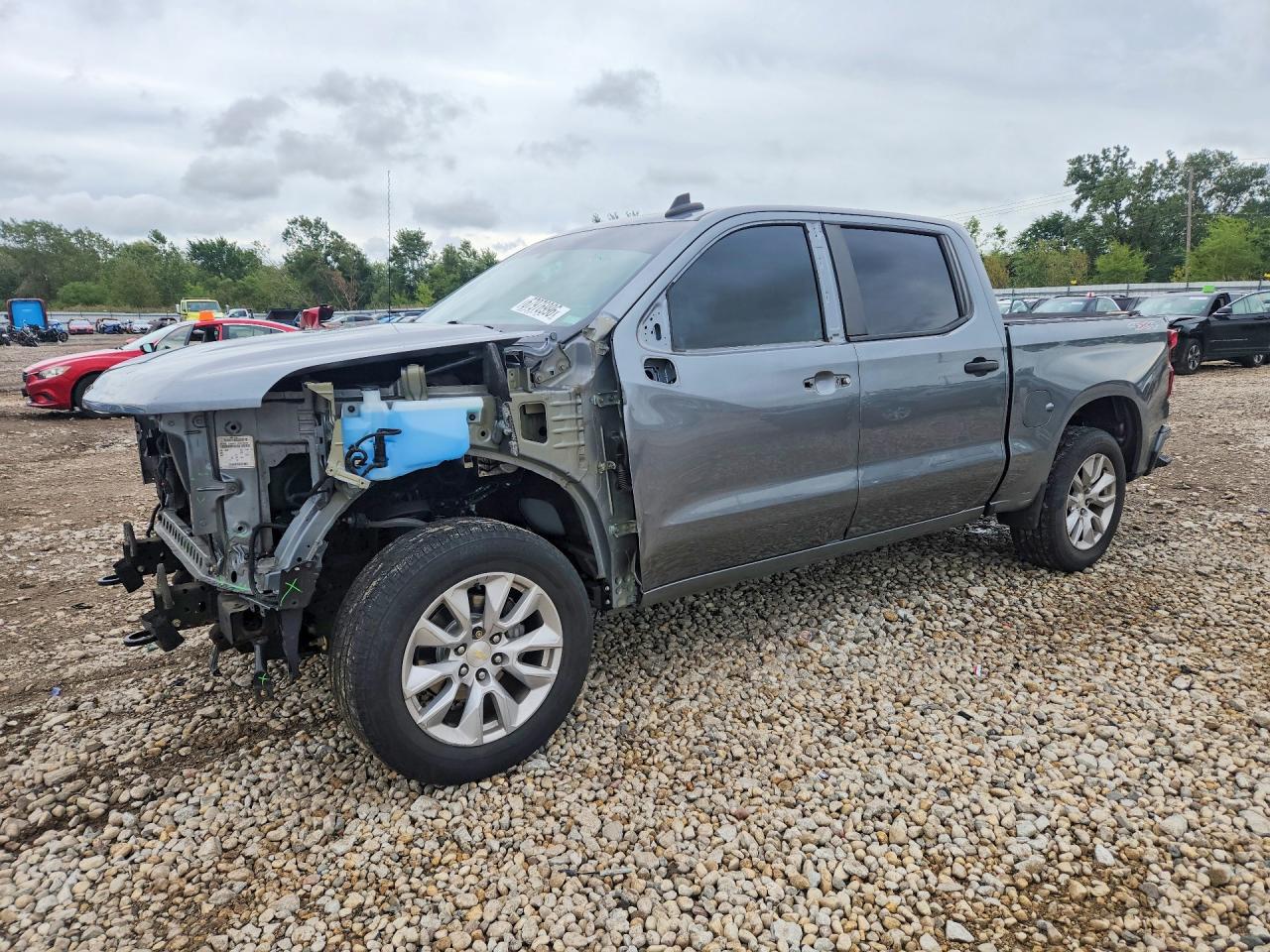 2021 CHEVROLET SILVERADO K1500 CUSTOM | 3GCPYBEK5MG143587 | UPCARS