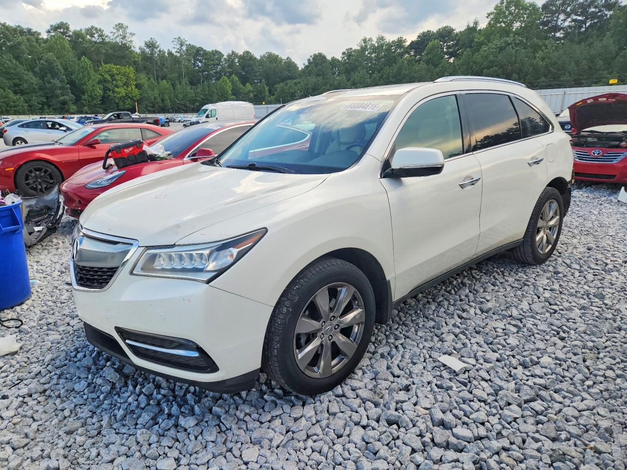 2016 ACURA MDX ADVANCE | 5FRYD4H94GB032476 | UPCARS