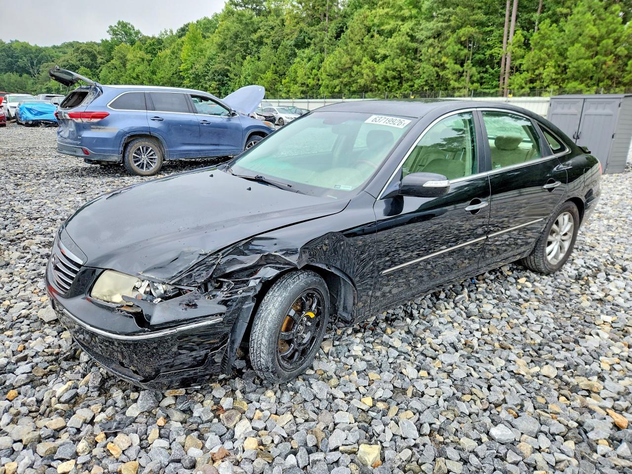2008 HYUNDAI AZERA LIMITED | KMHFC46F48A264876 | UPCARS