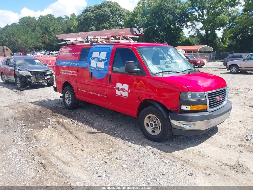 2023 GMC SAVANA CARGO RWD 2500 REGULAR WHEELBASE WORK VAN | 1GTW7AFP3P1175685 | UPCARS