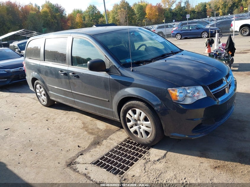 2014 DODGE GRAND CARAVAN SE | 2C4RDGBG2ER376551 | UPCARS