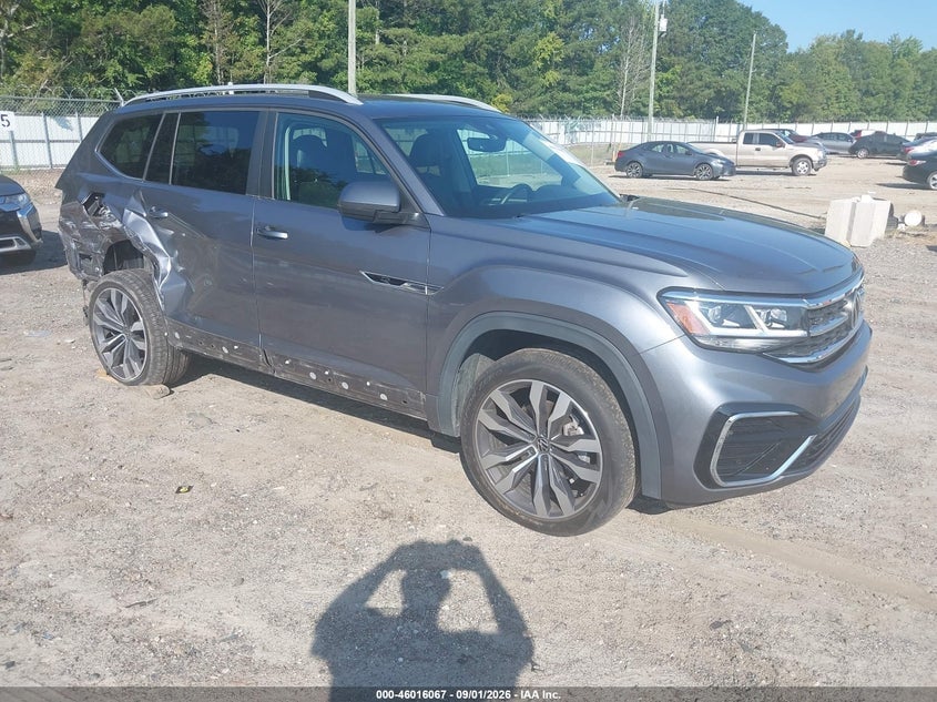 2021 VOLKSWAGEN ATLAS 3.6L V6 SEL R-LINE | 1V2SR2CA3MC564596 | UPCARS
