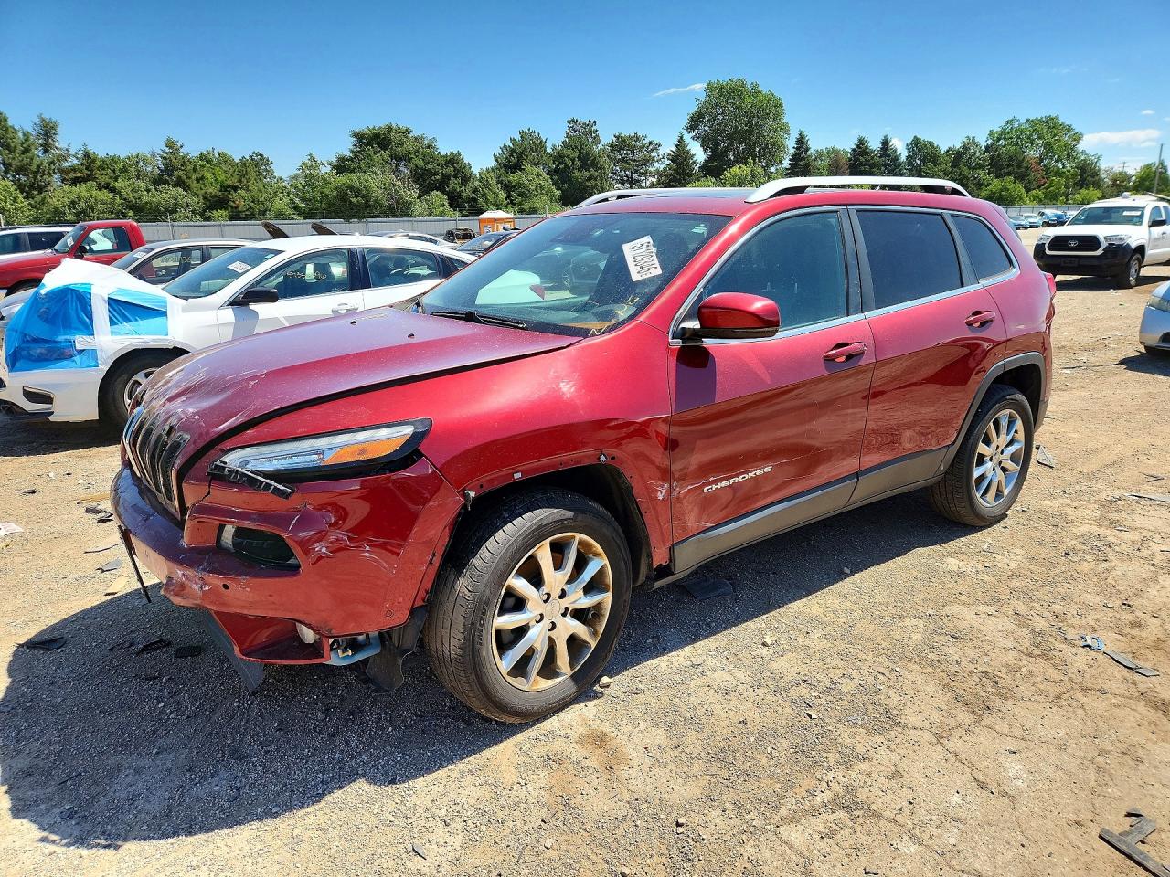 2014 JEEP CHEROKEE LIMITED | 1C4PJMDS3EW144886 | UPCARS