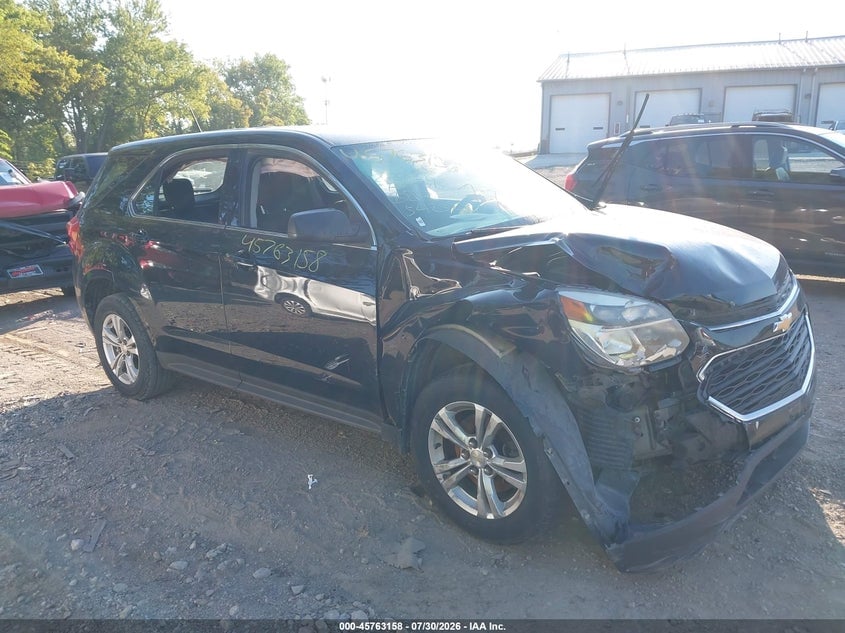 2017 CHEVROLET EQUINOX LS | 2GNALBEK9H1542528 | UPCARS