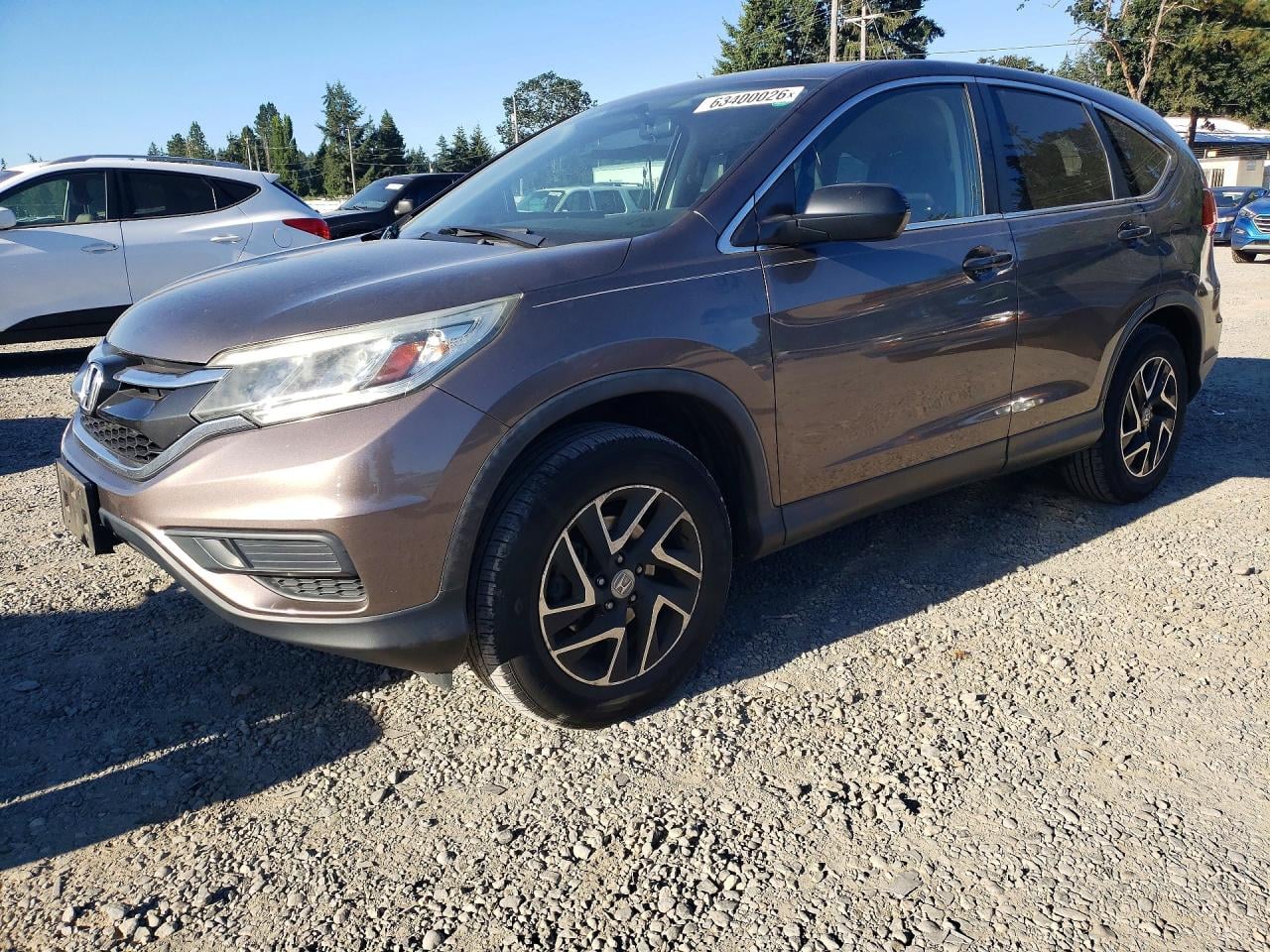 2016 HONDA CRV SE | 2HKRM4H45GH639806 | UPCARS