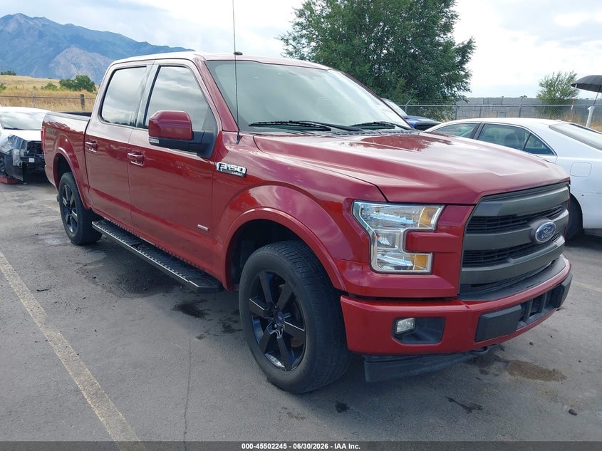 2017 FORD F-150 LARIAT | 1FTEW1EG5HFB45527 | UPCARS