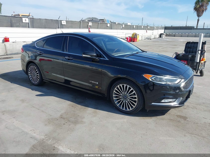 2017 FORD FUSION HYBRID PLATINUM | 3FA6P0RU0HR266941 | UPCARS