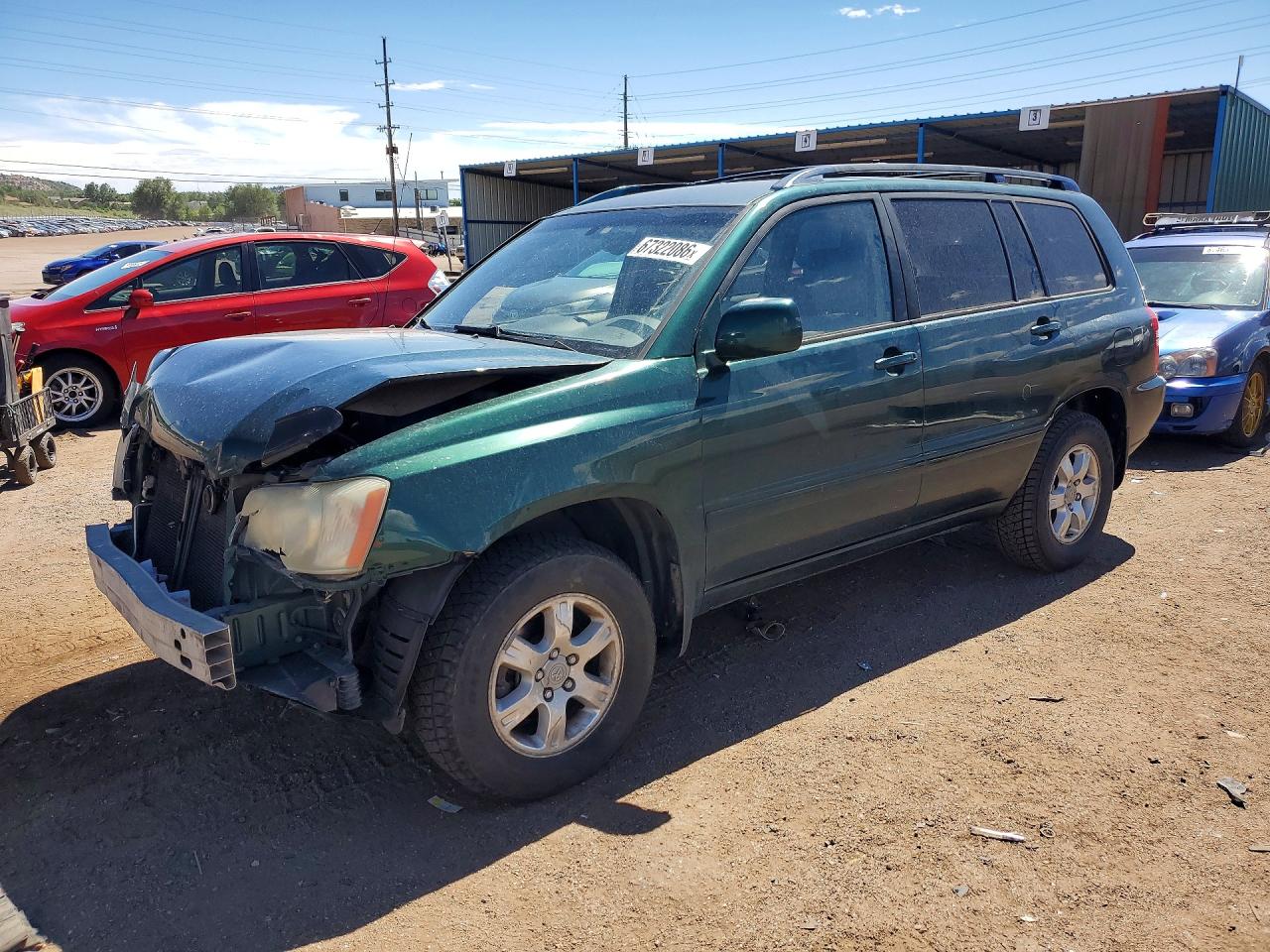 2002 TOYOTA HIGHLANDER LIMITED | JTEHF21A620084604 | UPCARS