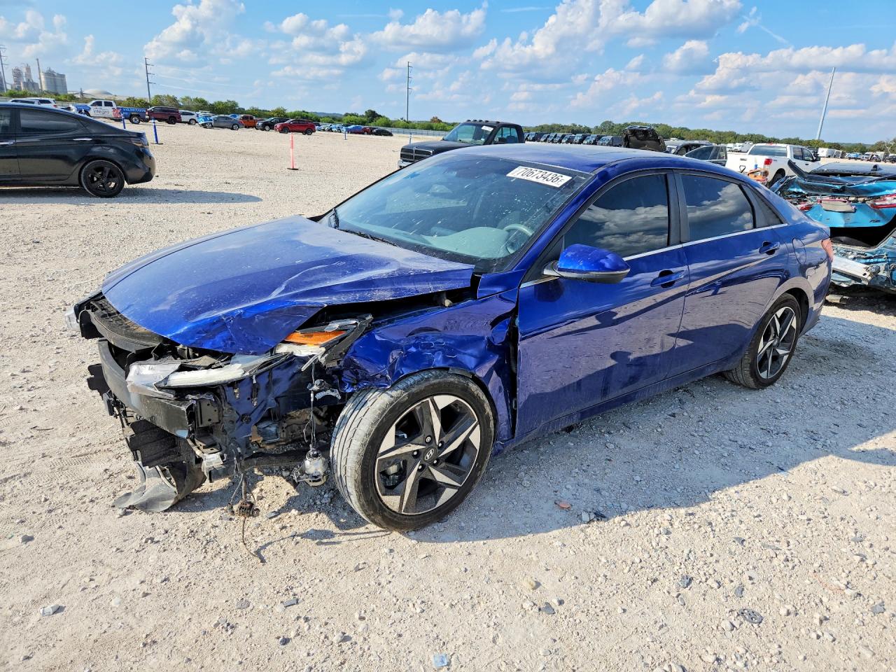 2021 HYUNDAI ELANTRA SEL | 5NPLN4AG5MH043162 | UPCARS