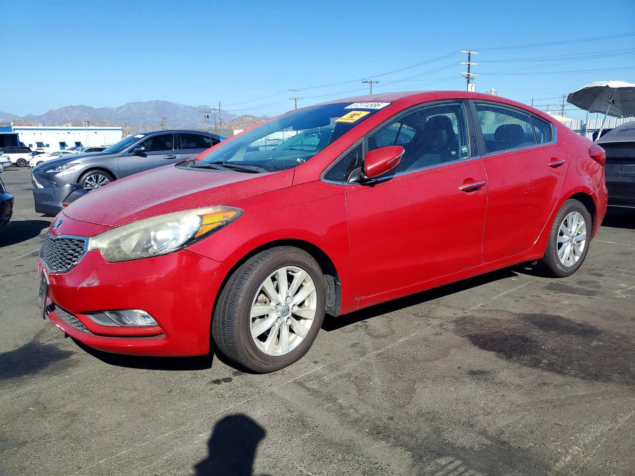 2014 KIA FORT EX | KNAFX4A84E5206608 | UPCARS
