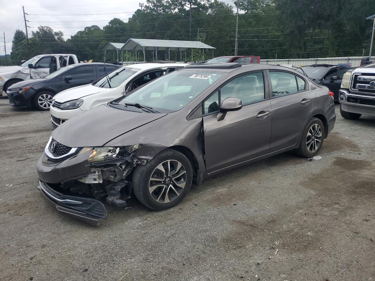 2013 HONDA CIVIC EX | 19XFB2F84DE050443 | UPCARS