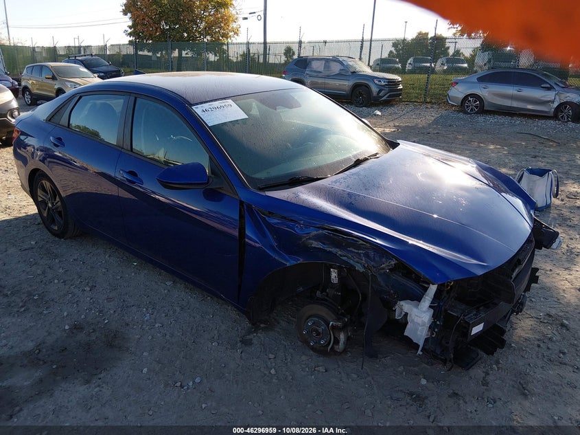 2022 HYUNDAI ELANTRA SEL | 5NPLS4AG4NH055961 | UPCARS