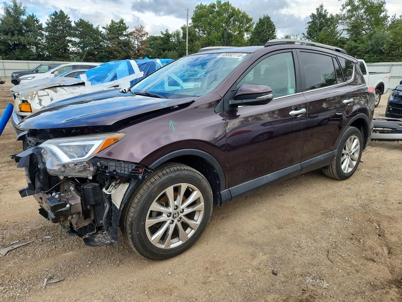 2018 TOYOTA RAV4 LIMITED | 2T3DFREV3JW842952 | UPCARS