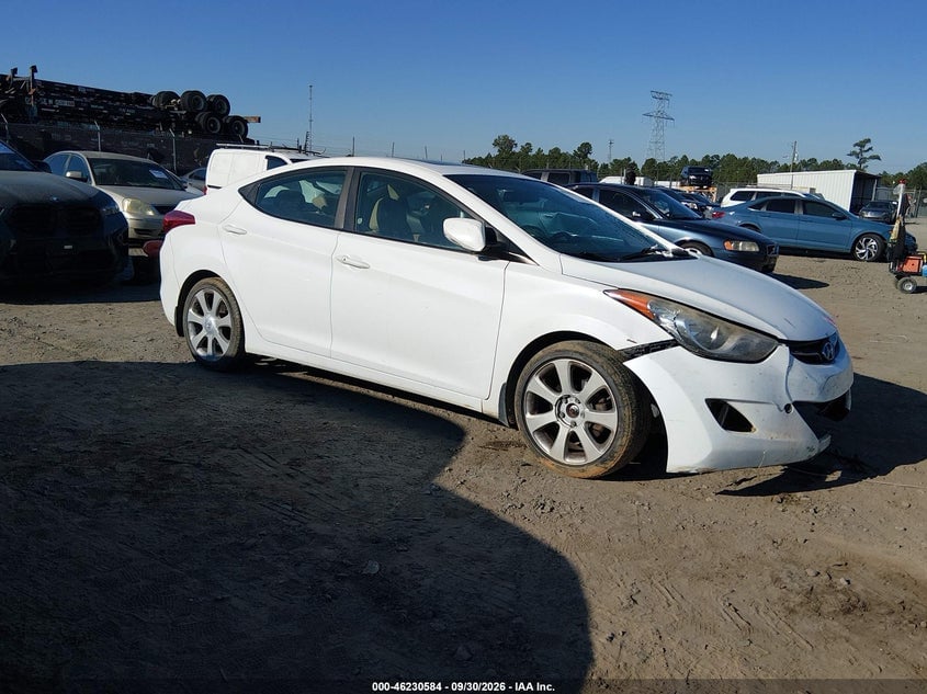 2013 HYUNDAI ELANTRA LIMITED | 5NPDH4AE0DH423312 | UPCARS