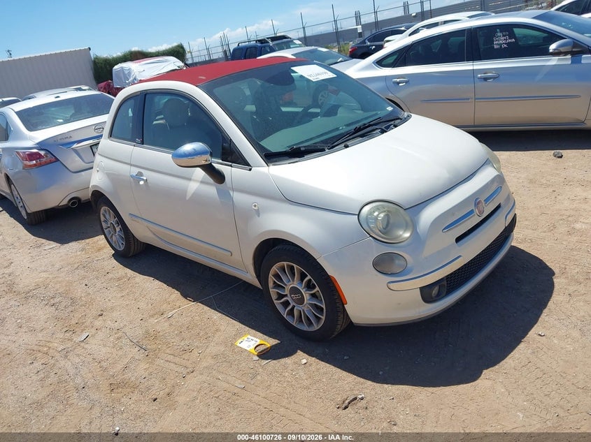 2015 FIAT 500C LOUNGE | 3C3CFFER6FT558845 | UPCARS