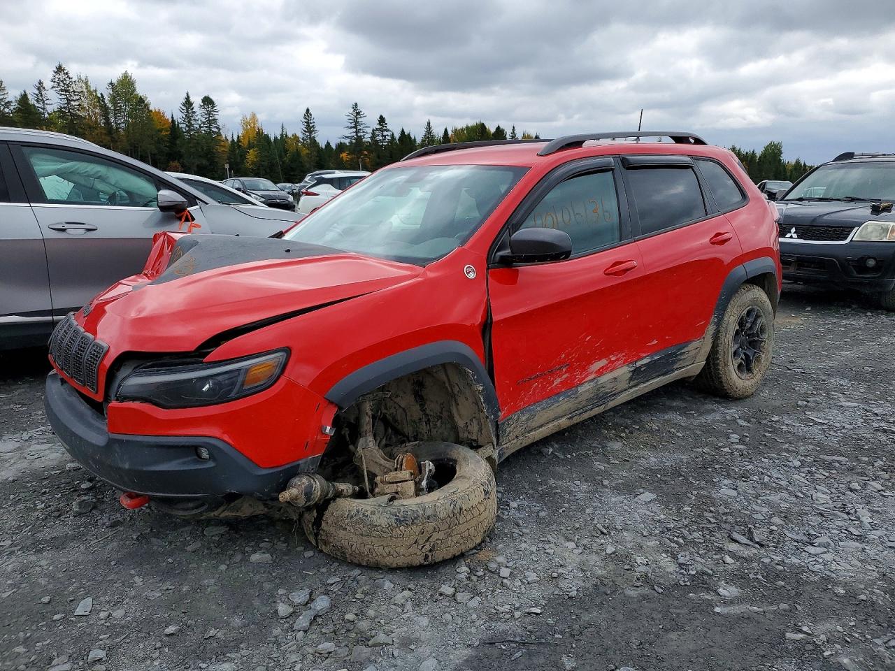 2019 JEEP CHEROKEE TRAILHAWK | 1C4PJMBN0KD156675 | UPCARS