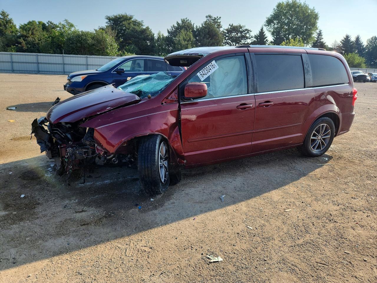 2016 DODGE CARAVAN SXT | 2C4RDGCG9GR386799 | UPCARS