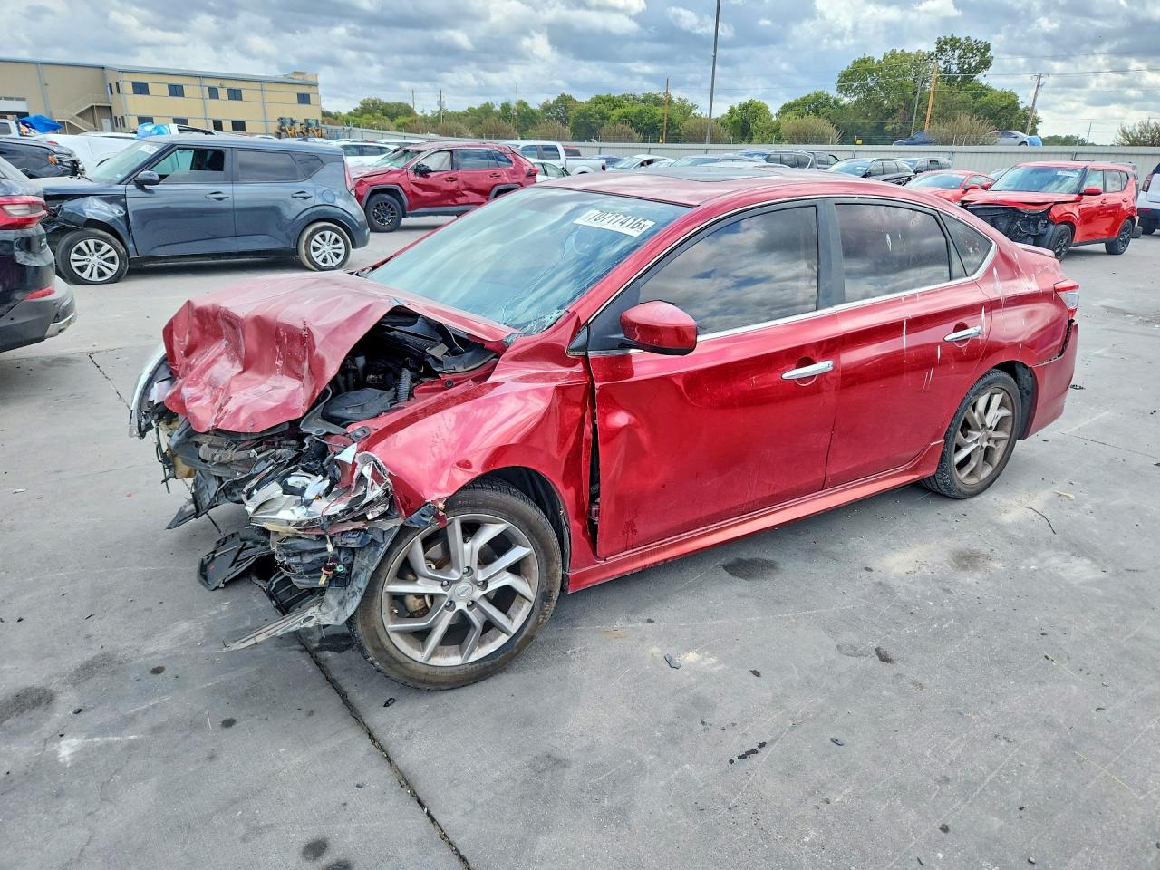 2013 NISSAN SENTRA S | 3N1AB7AP3DL767548 | UPCARS