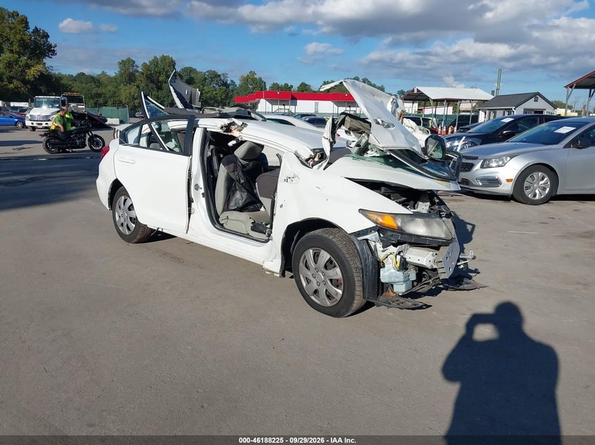 2012 HONDA CIVIC SDN LX | 2HGFB2F52CH525419 | UPCARS