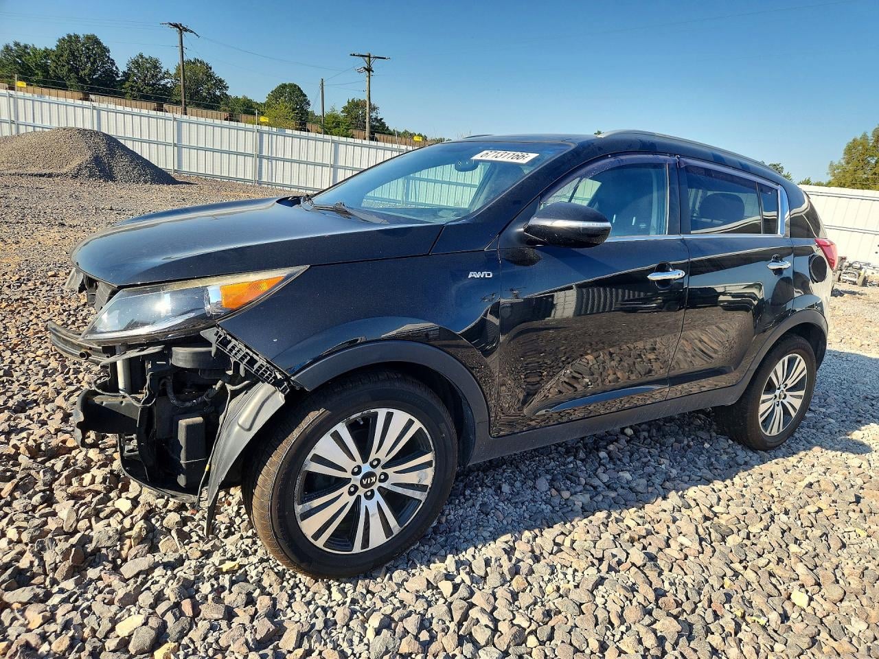 2015 KIA SPORTAG EX | KNDPCCAC1F7717698 | UPCARS