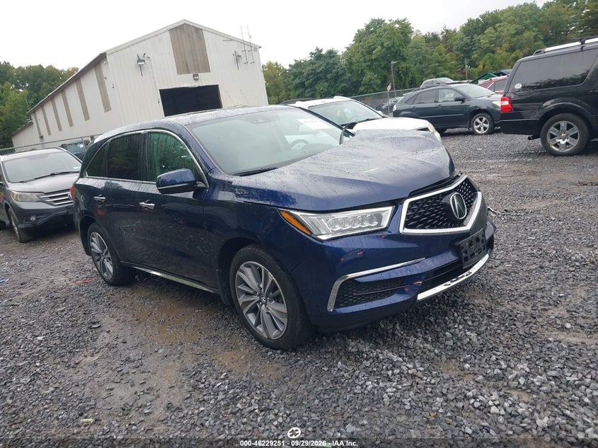 2017 ACURA MDX TECHNOLOGY PACKAGE | 5J8YD4H51HL006741 | UPCARS
