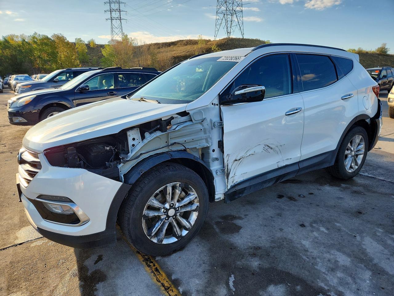 2018 HYUNDAI SANTA FE 2.0T | 5XYZUDLA1JG548639 | UPCARS