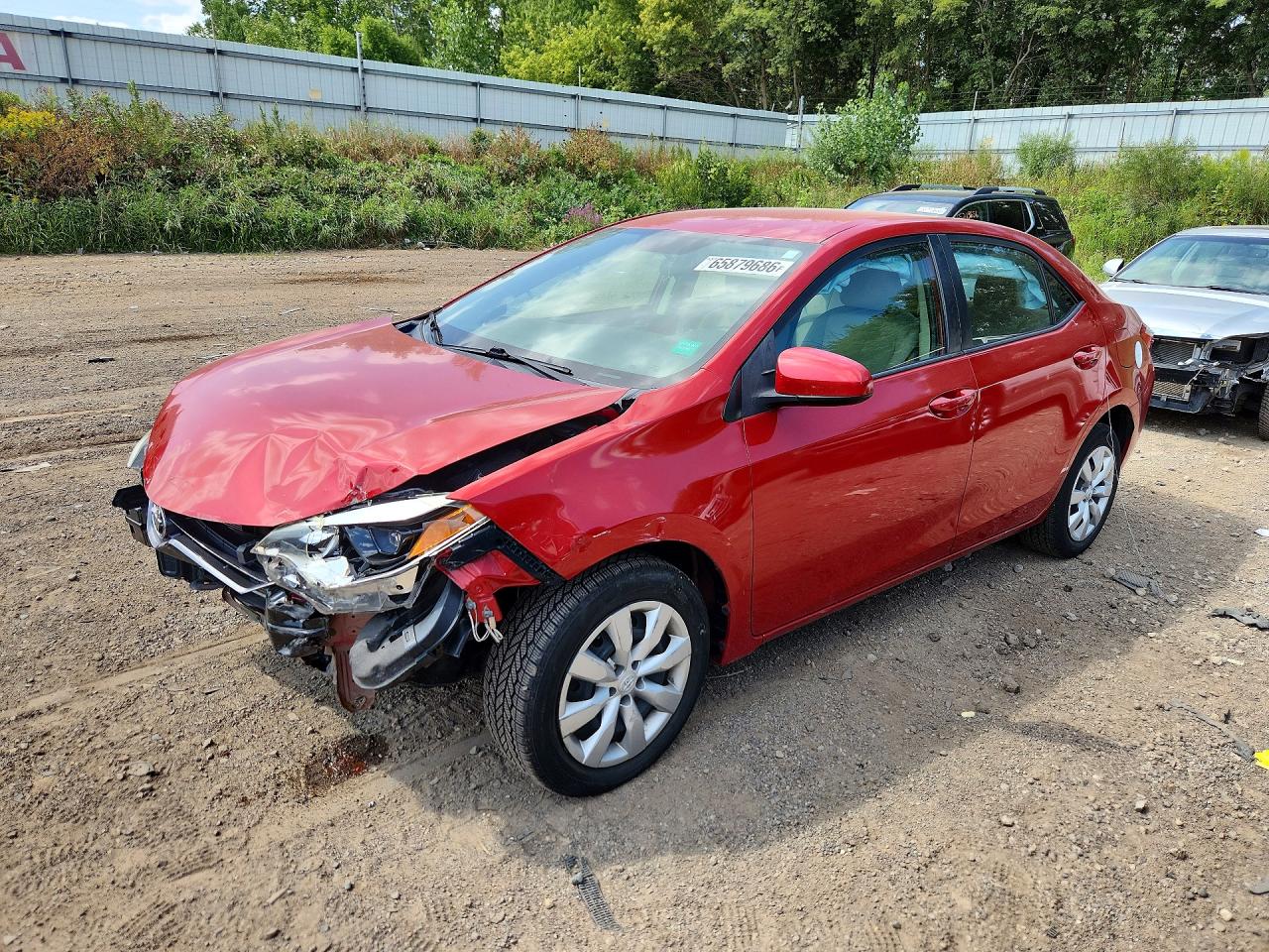 2016 TOYOTA COROLLA LE | 5YFBURHE6GP498545 | UPCARS