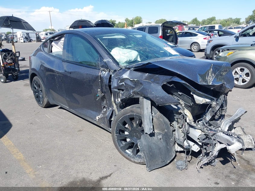 2021 TESLA MODEL Y LONG RANGE DUAL MOTOR ALL-WHEEL DRIVE | 5YJYGAEE9MF214078 | UPCARS
